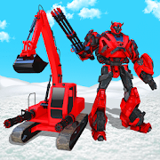 Download Snow Excavator Crane Transform Robot Shooting Game App on your Windows XP/7/8/10 and MAC PC